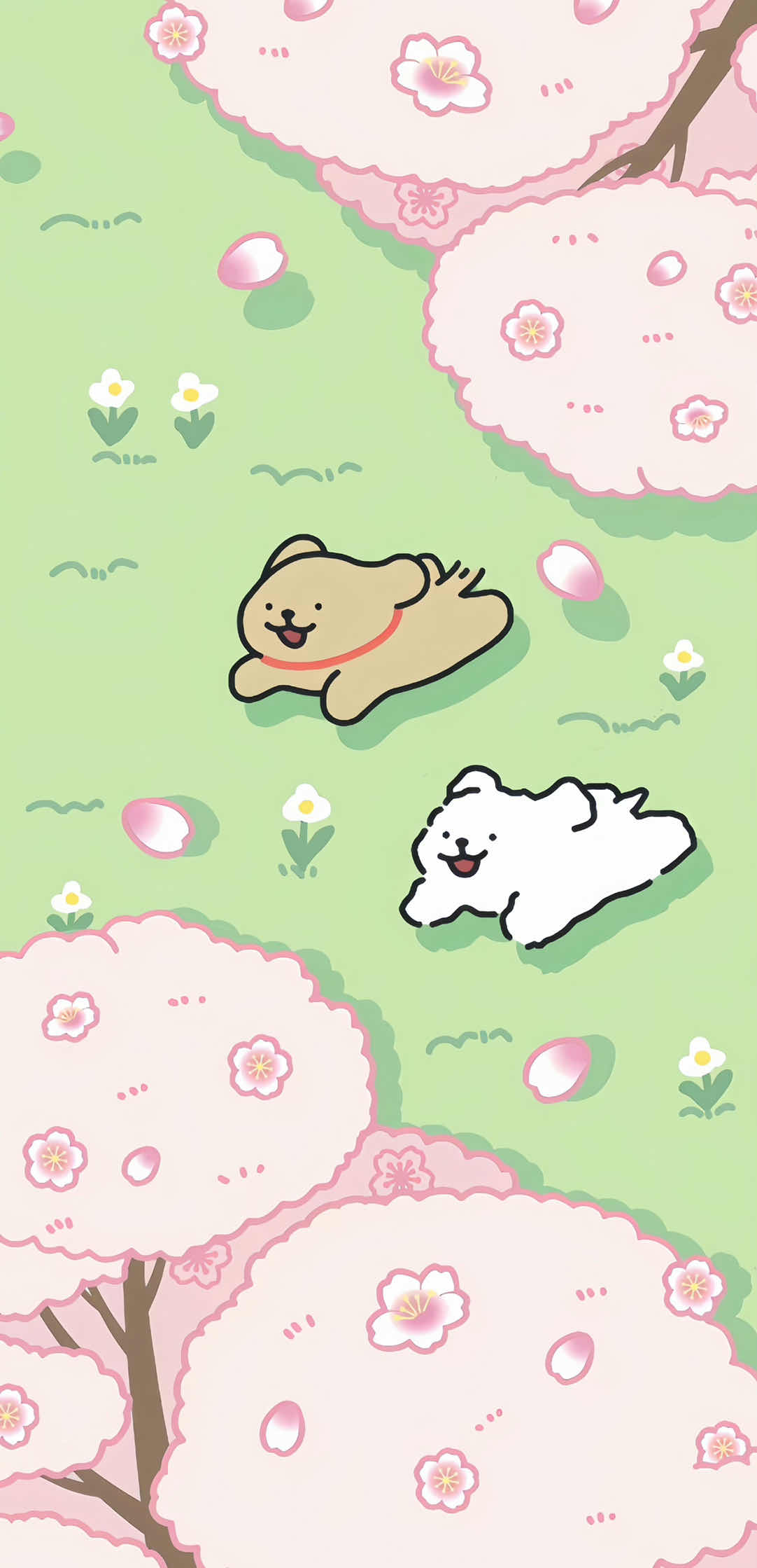 happy puppies